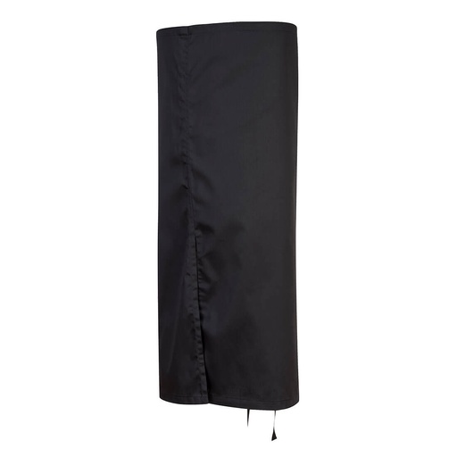 [S796BKR] Tablier à fente 80cm - Noir