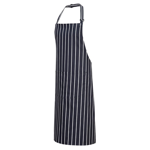 [S855NAR] Tablier Bavette avec poche - Marine