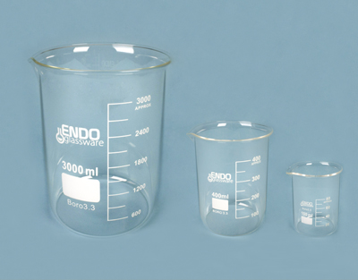 Bécher à bec forme basse en verre borosilicate ECO