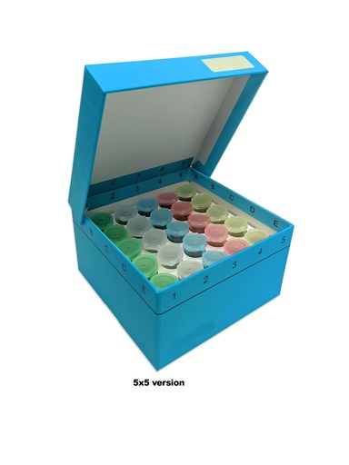 Accessoires pour macrotubes 5 ml - boîte de 5