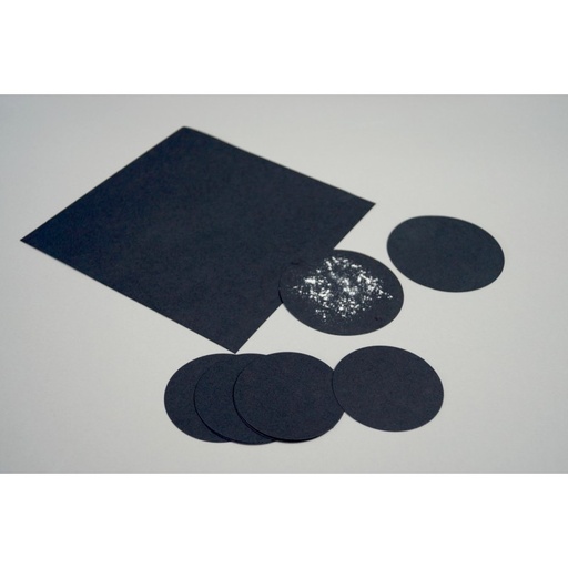 Boîte de 100 filtres teintés noir à plat