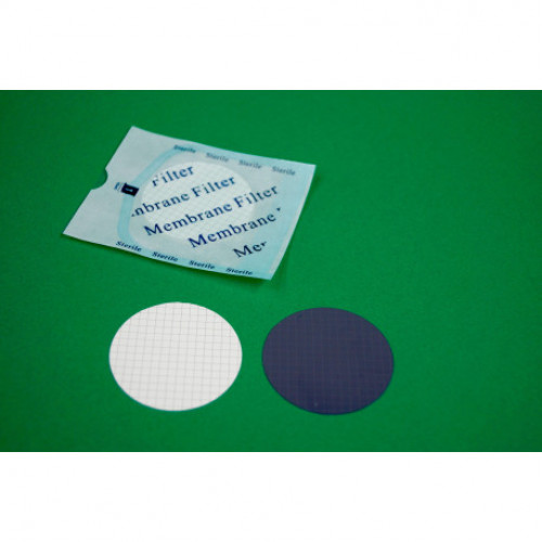 [135118170] Boîte 100 membranes stérile NC 0.45 µ, quadrillées, 47 mm