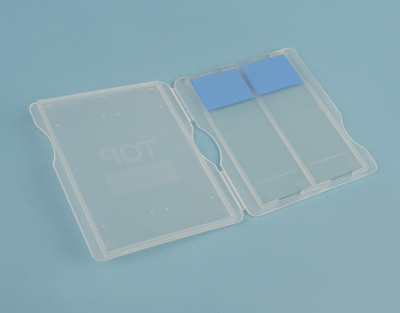 [135002712] Boîte en plastique plate pour 2 lames