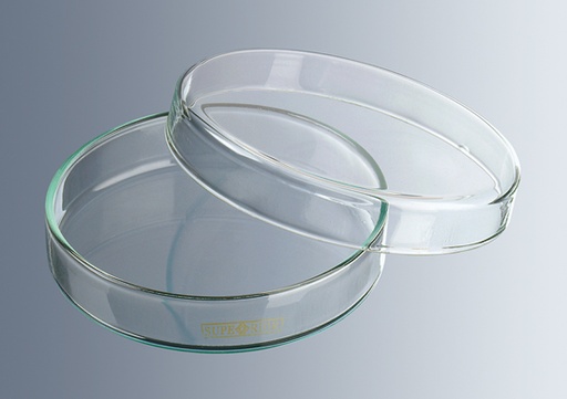 [138111003] Boîtes de Petri en verre 100x15 mm, 72 pièces
