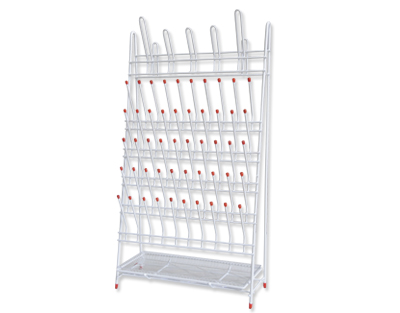 [135002996] Draining rack with drip tray , 55 positions