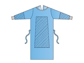 Blouses chirurgicales renforcées 35 g/m2 - stériles - boite de 30