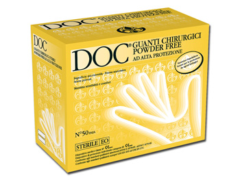 GANTS CHIRURGICAUX STÉRILES - non poudrés - 50 paires