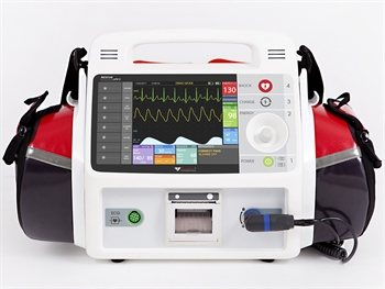 Défibrillateur DEA RESCUE LIFE 9 avec Temp, SpO2, NIBP, stimulateur cardiaque