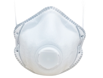 [20745] MASQUE FILTRANT FFP3 EN CÔNE DEFENCE avec soupape - GB,FR,IT,ES - boîte de 10