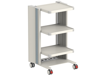[27886] CHARIOT EASY POWER - 3 tablettes 40x36 cm + base