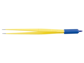 [30302] PINCE DROITE JETABLE 20 cm avec câble de 3 m - pointe 1,0 mm