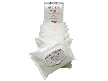 [36658] LINGETTES MULTI-USAGE POUR MAINS - flowpack de 20 lingettes - boîte de 12