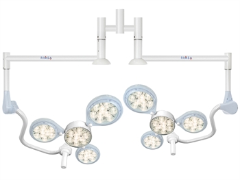 [49154] LAMPE À LED QUATTROLUCI - plafonnier double