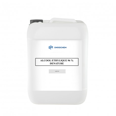 Alcool éthylique / Ethanol dénaturé 96 % - CAS 64-17-5