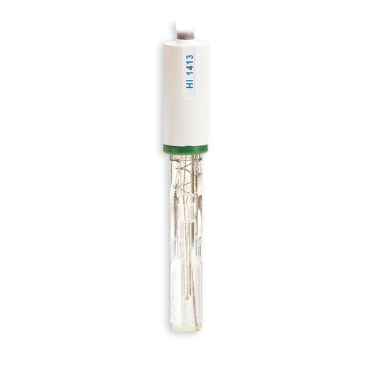 [144HI1413B/50] Électrode pH combinée pour Skincheck 1 (HI98110), verre, contact plat, connecteur BNC, câble 1 m
