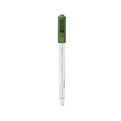 [144HI10430] Électrode pH en verre pour edge, solutions polluantes, acides, bases