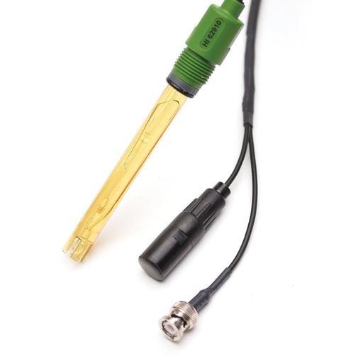 [144HI8299505] Électrode pH industrielle amplifiée, corps verre, 0 à 100 °C, max 3 bars, connecteur BNC, câble 5 m