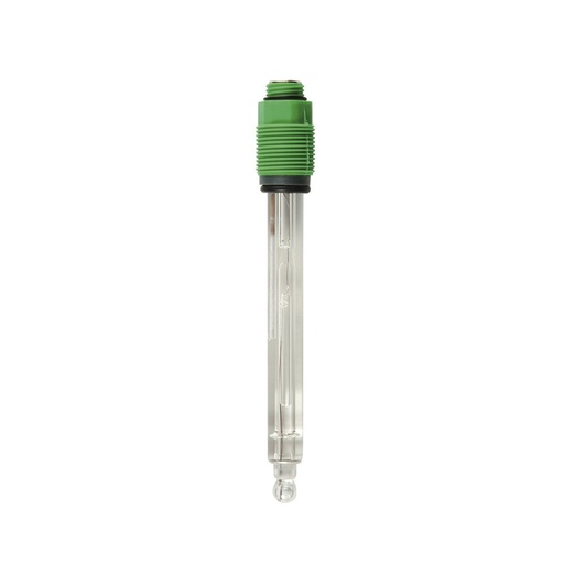[144HI1090T] Électrode pH industrielle, corps verre, double jonction, connecteur tête à vis S7, raccord PG13.5