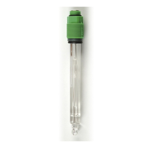 [144HI1190T] Électrode pH pour eaux usées, galvanoplastie, corps verre, connecteur tête à vis S7, raccord PG13.5