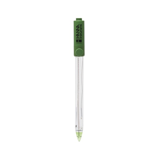 [144HI10533] Électrode pH/°C pour graisses, crèmes et échantillons de sol, corps verre, connecteur DIN, câble 1 m