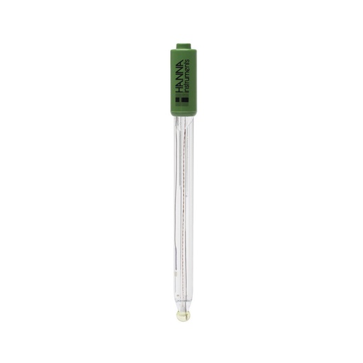 [144HI11103] Électrode pH/°C pour HI98190, usage général / laboratoire, corps en verre, connecteur DIN, câble 1 m