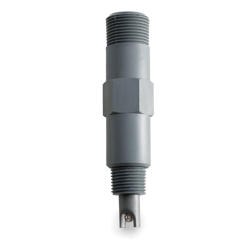[144HI2003/5] Électrode rédox industrielle, capteur platine, 6 bars, jonction PTFE, entrée diff., BNC, câble 5 m