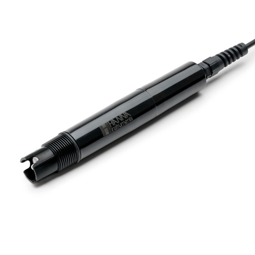 [144HI2004-2810] Électrode rédox industrielle, jonction PTFE, capteur or, câble 10 m