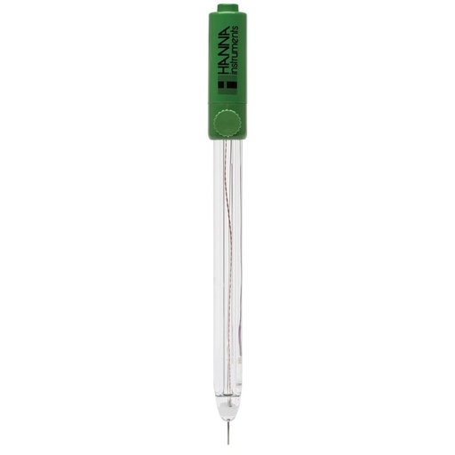 [144HI36183] Électrode rédox/°C, usage général et labo, corps verre, capteur platine, Quick DIN, câble 1 m