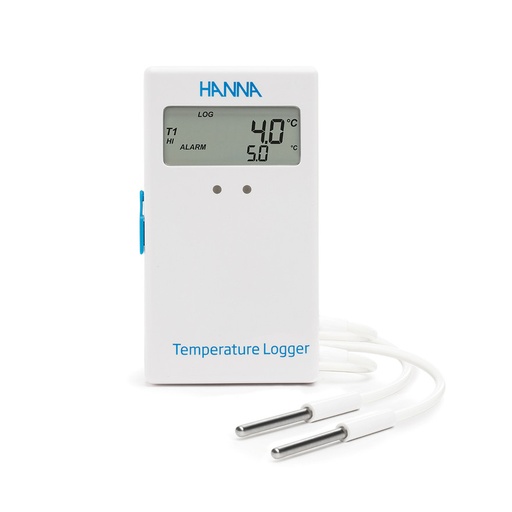 [144HI148-4] Enregistreur de température, 2 sondes externes avec câble 1 m (-40,0 à 125,0 °C)