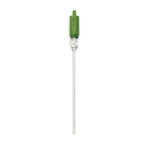 [144HI1093B] Micro-électrode pH combinée pour tubes RMN, BNC, câble 1 m