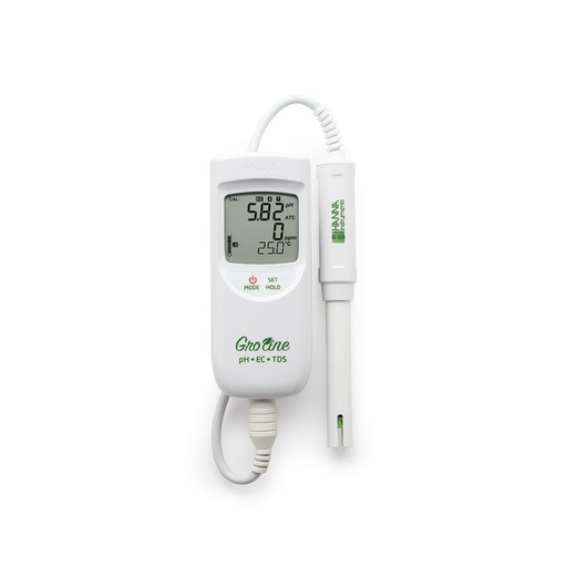 [144HI9814] Multiparamètre portatif étanche pH/EC/TDS - Groline