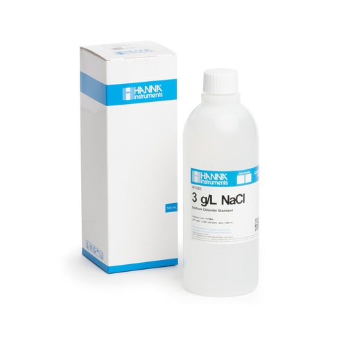 [144HI7083M] Solution de chlorure de sodium 3,0 g/L, bouteille 250 mL