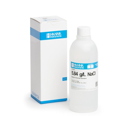 [144HI7088L] Solution de chlorure de sodium 5,84 g/L, bouteille 500 mL