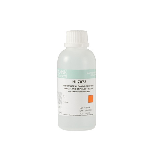[144HI7073M] Solution de nettoyage pour électrodes, protéines, bouteille 250 mL