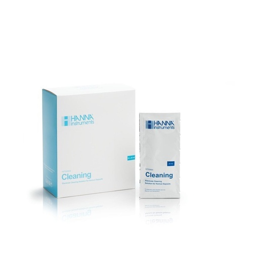 [144HI700601P] Solution de nettoyage pour électrodes, usage général, 25 sachets de 20 mL