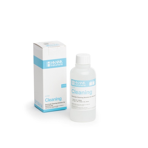 [144HI7061M] Solution de nettoyage pour électrodes, usage général, bouteille 230 mL