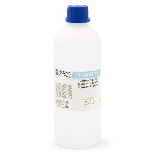 [144HI4005-45] Solution de prétraitement pour électrode dioxyde de carbone HI 4105, 500 mL