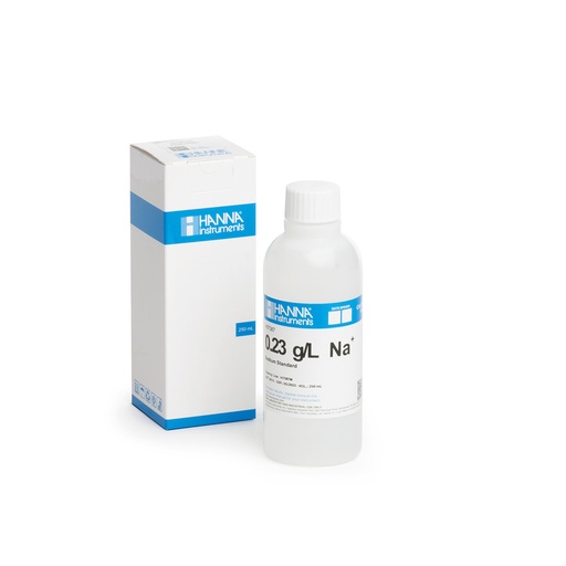 [144HI7087M] Solution de sodium 0,23 g/L, bouteille 250 mL
