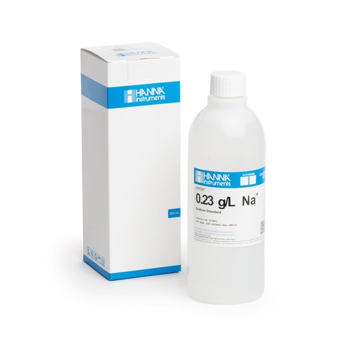 [144HI7087L] Solution de sodium 0,23 g/L, bouteille 500 mL