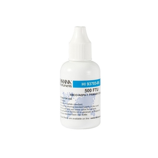 [144HI93703-05] Solution d'étalonnage 500 FTU pour HI93703