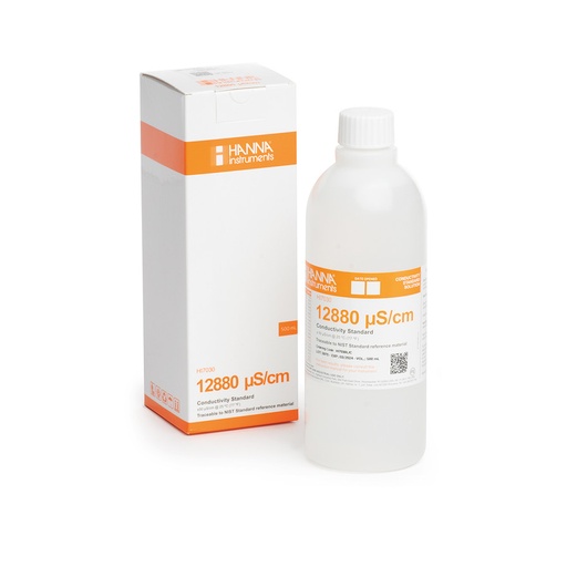 [144HI7030/1L] Solution d'étalonnage de conductivité à 12,88 mS/cm, bouteille 1 L