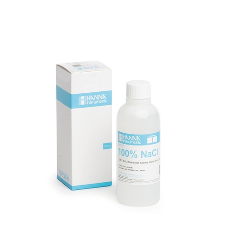 [144HI7037M] Solution d'étalonnage NaCl, bouteille 250 mL