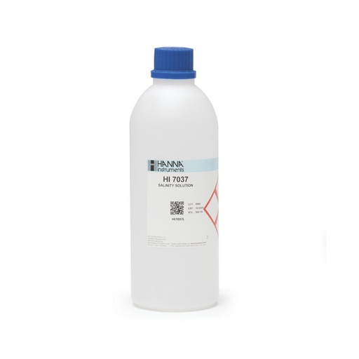 [144HI7037L] Solution d'étalonnage NaCl, bouteille 500 mL