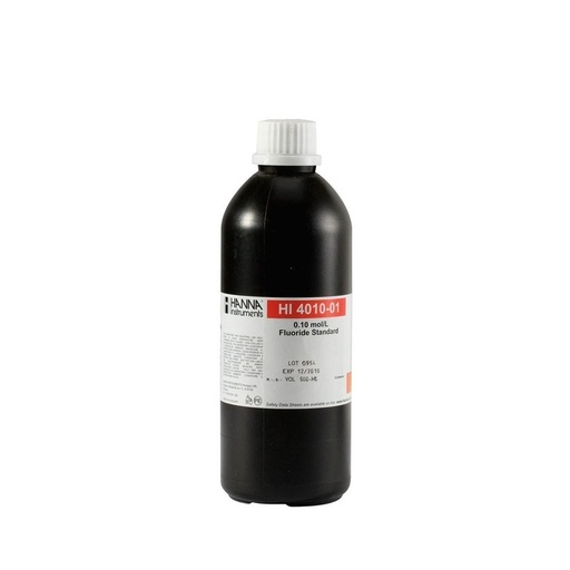 [144HI4010-01] Solution étalon 0,1 M fluorures, 500 mL