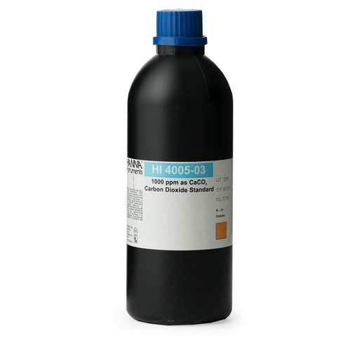 [144HI4005-03] Solution étalon 1000 mg/L dioxyde de carbone (CaCO3), 500 mL