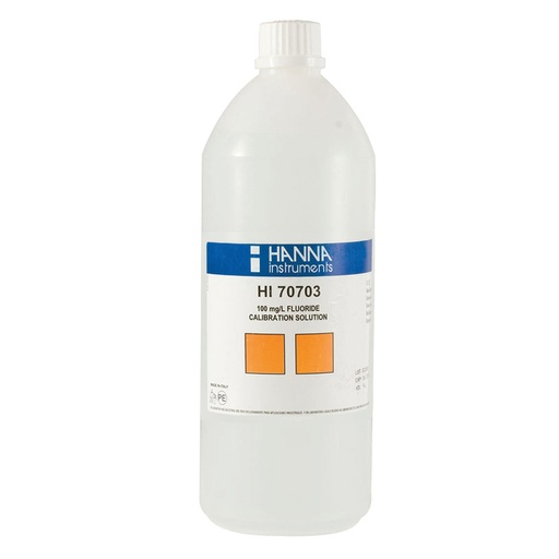 [144HI70703/1L] Solution fluorures 100 mg/L, bouteille 1 L