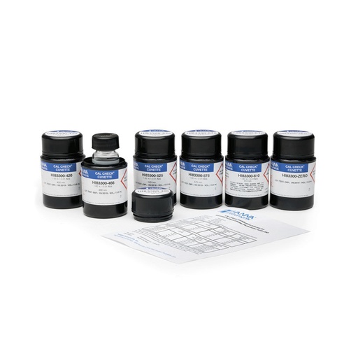 [144HI83399-11] Solutions étalons CAL Check pour photomètre HI83399