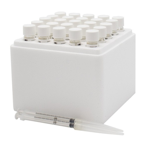 [144HI94754D-25] Tubes DCO, 0 à 150 mg/L, sans mercure, code barre, 25 tests