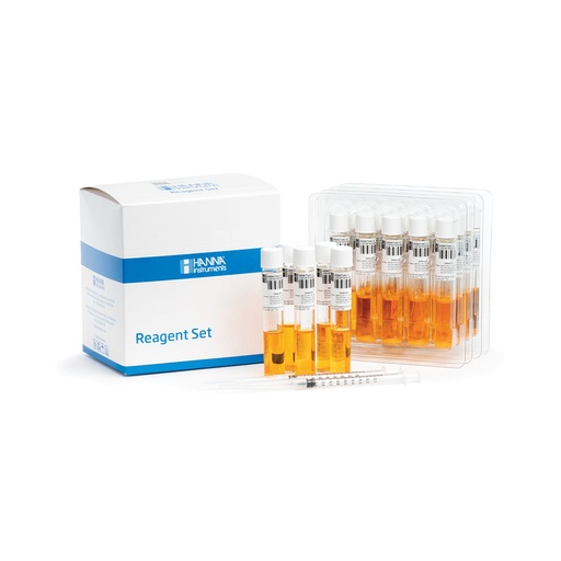 [144HI94754C-25] Tubes DCO, 0 à 15000 mg/L, code barre, 25 tests