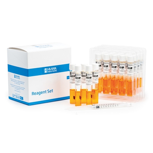 [144HI93754J-25] Tubes DCO, 0 à 60 g/L, méthode EPA 410. 4, 25 tubes